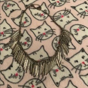 Feather necklace